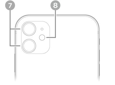 iPhone 11 — вид сзади