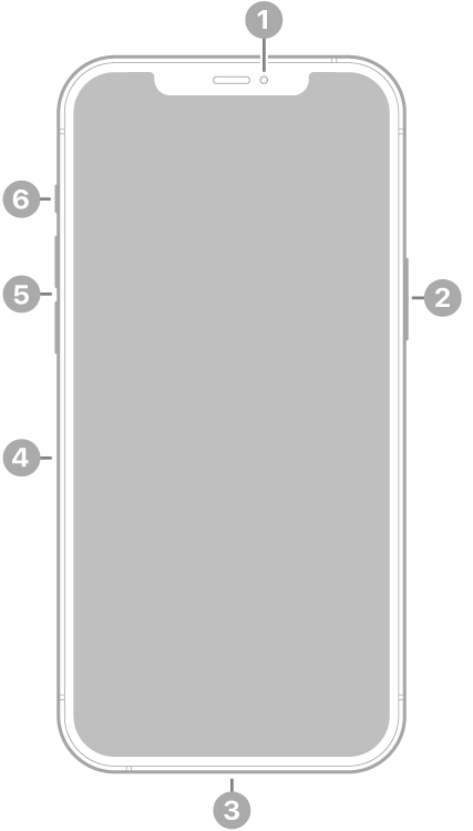 iPhone 12 Pro Max — вид спереди