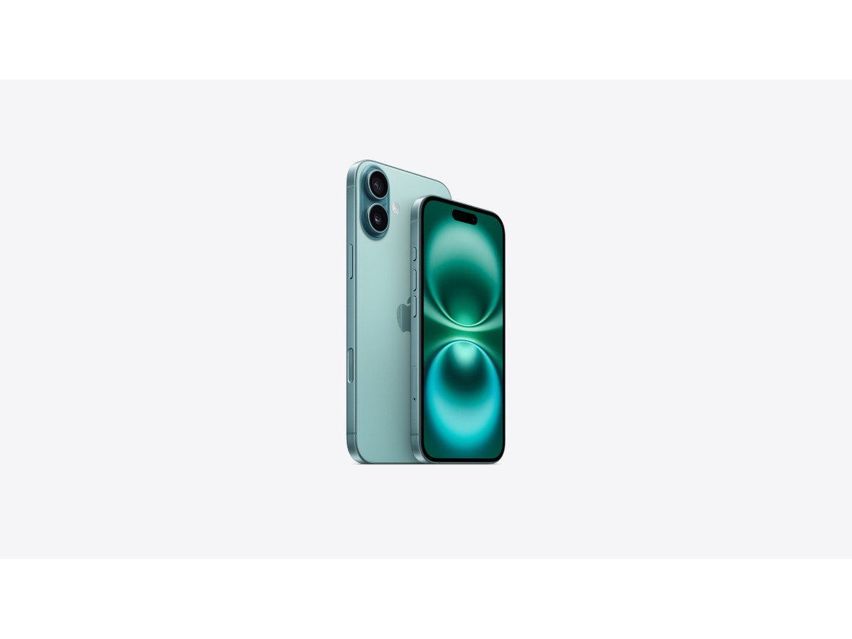 iPhone 16 — сзади и сбоку