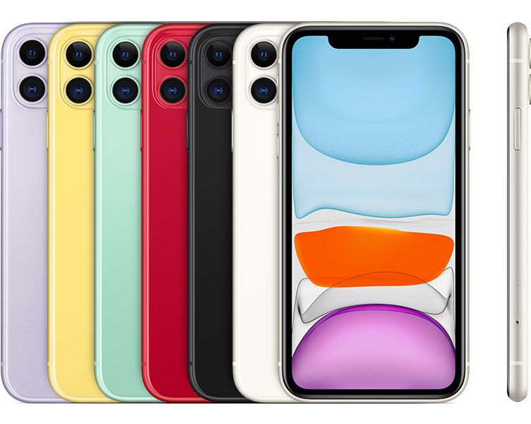 iPhone 11 — все доступные цвета