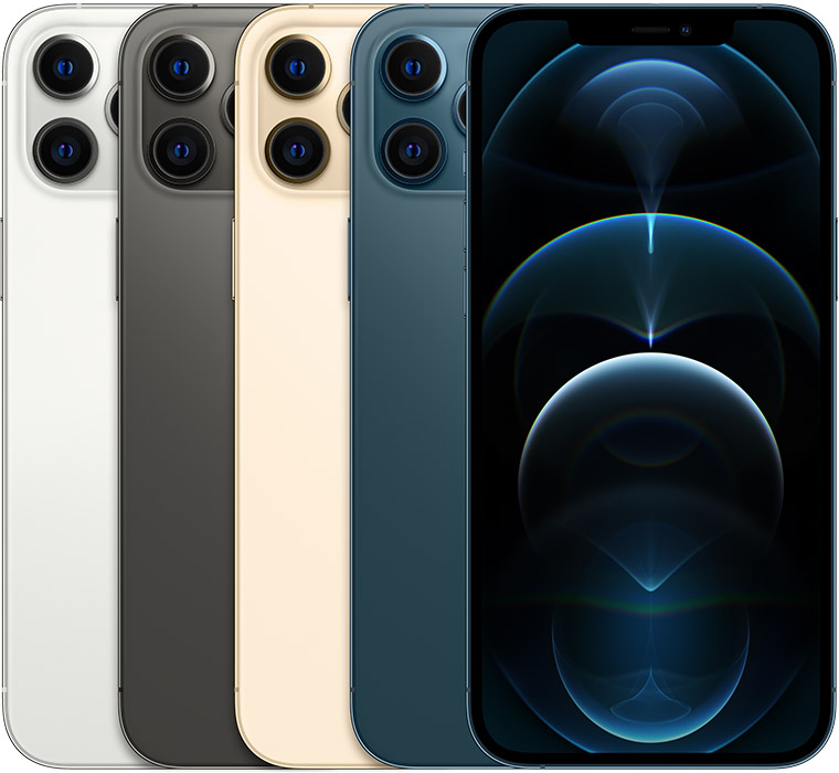 iPhone 12 Pro Max — все доступные цвета