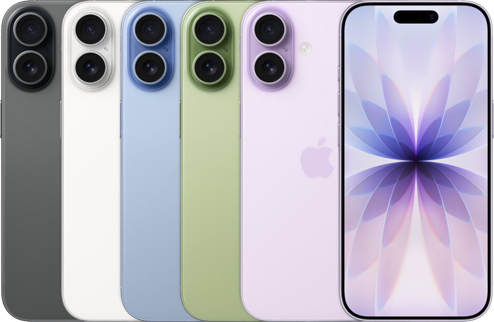 iPhone 17 — все доступные цвета